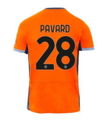 Inter Milan Benjamin Pavard #28 Tredje trøje 2023-24 Kort ærmer